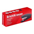 Степлер ErichKrause Elegance № 10, до 20 листов, встроенный антистеплер, чёрный 1013757 - фото 16853587
