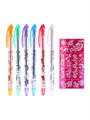 Набор гелевых ручек "Тату" 6 цветов, в блистере 892784 - фото 16853962