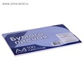 Бумага писчая А4, 100 листов, плотность 65 г/м², белизна 92-96%, эконом, в плёнке 1106724 - фото 16855135