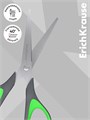 Ножницы ErichKrause Standard+, 17 см, с улучшенной двойной заточкой, ручки с противоскользящими резиновыми вставками, МИКС 1241262 - фото 16855885