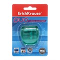 Точилка 2 отверстия ErichKrause Duo, с контейнером, отверстия диаметром 8 мм, в блистере, микс 1282539 - фото 16856244