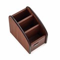 Органайзер 3 секции, серия Орех с кантом темным, 10*15,5см 1689587 - фото 16859108
