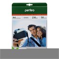Фотобумага для струйной печати А4, 50 листов Perfeo, 230 г/м2, односторонняя, глянцевая 2117452 - фото 16859973