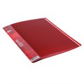 Папка с 20 вкладышами А5, 500 мкм, Calligrata, 9 мм, карман на корешке, красная 2370958 - фото 16860677