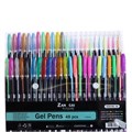 Набор гелевых ручек, 48 цвета, корпус с рисунком, в блистере на кнопке 2415375 - фото 16862246