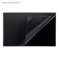 Накладка на стол офисная 38 × 59 см, Calligrata, с прозрачным карманом, чёрная 3342399 - фото 16865226