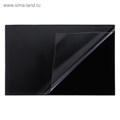 Накладка на стол офисная 45 × 65 см, Calligrata, с прозрачным карманом, чёрная 3342400 - фото 16865230