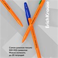 Набор ручек шариковых 4 цвета R-301 Orange Stick, узел 0.7 мм, чернила: синие, чёрные, красные, зелёные, длина линии письма 2000 метров, европодвес 3511815 - фото 16866243