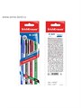Набор ручек гелевых 4 цвета R-301 ORIGINAL Gel, узел 0.5 мм, чернила: синие, чёрные, красные, зелёные, длина линии письма 600 метров, европодвес 3511825 - фото 16866269
