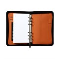 Органайзер на кольцах А6, 96 листов в линейку, на молнии с 3-х сторон, кожзам, МИКС 3567586 - фото 16867477