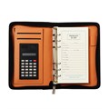 Органайзер на кольцах А6, 96 листов в линейку, на молнии с 3-х сторон, кожзам, МИКС 3567586 - фото 16867489
