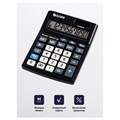 Калькулятор настольный Eleven Business Line "CMB1001-BK", 10-разрядный, 103 х 138 х 24 мм, двойное питание, чёрный 3779920 - фото 16867836
