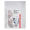 Файл-вкладыш А4, 30 мкм ErichKrause Standard, прозрачный, текстура поверхности "апельсиновая корка", вертикальный, вмещает до 50 листов, 100 штук 4051868 - фото 16869248