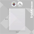 Файл-вкладыш А4, 40 мкм, ErichKrause Standard Plus, тиснение, вертикальный, 100 штук 4051870 - фото 16869258