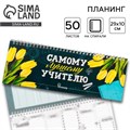 Планинг горизонтальный «Самому лучшему учителю», 50 листов 3977225 - фото 16869310