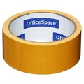 Клейкая лента двусторонняя 38 мм х 10м OfficeSpace, полипропилен 4345642 - фото 16871780