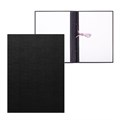 Папка для дипломных работ (Без надписи), бумвинил, гребешки/сутаж, без бумаги, цвет черный (вместимость до 300 листов) 4378341 - фото 16872184