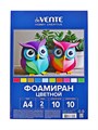 Фоамиран цветной, набор А4, 2 мм, deVENTE, 10 листов х 10 цветов 4382398 - фото 16872308