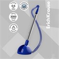 Ручка на подставке шариковая ErichKrause R-301 Desk Pen, узел 1.0 мм, чернила синие, длина линии письма 2000 метров 4418534 - фото 16872366