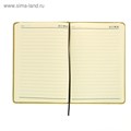 Ежедневник недатированный А5, 80 листов, линия, обложка пвх, с карманом, с хлястиком, МИКС 4363775 - фото 16873119
