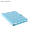 Органайзер на кольцах А5, 90 листов в линейку, с хлястиком, МИКС 4363776 - фото 16873121