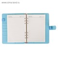 Органайзер на кольцах А5, 90 листов в линейку, с хлястиком, МИКС 4363776 - фото 16873125