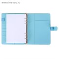 Органайзер на кольцах А5, 90 листов в линейку, с хлястиком, МИКС 4363776 - фото 16873126