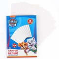 Картон белый, А4, 8 листов, мелованный, двусторонний, в папке, 230, г/м², Щенячий патруль 4437465 - фото 16873342