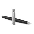 Ручка перьевая Parker Jotter Core F63 Bond Street Black CT M, корпус из нержавеющей стали 4579342 - фото 16873519