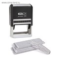 Штамп автоматический самонаборный COLOP Printer 55 SET-F, рамка, 8/10 строк, 2 кассы, чёрный 4747360 - фото 16874528