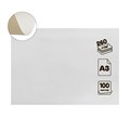 Картон хром-эрзац А3 (30х42см), 100 листов, 260 г/м2, "Ладога" немелованный, 0.35 мм 5110009 - фото 16878676