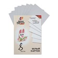 Картон белый А4, 8 листов "Луч", плотность 220 г/м2 5274945 - фото 16879745