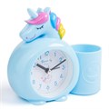 Часы - органайзер с будильником "Милый единорог", дискретный ход, d-6.5 см, 12.5 х 9 см, АА 5198848 - фото 16880126
