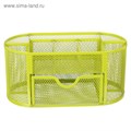Подставка для канцелярских мелочей 9 отделений, сетка металл, зелёная 5117885 - фото 16880470 Подставка для канцелярских мелочей 9 отделений, сетка металл, зелёная 5117885 - фото 16880470