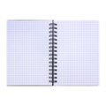 Тетрадь А6 (120 х 146 мм), 80 листов в клетку на гребне ErichKrause "Accent", пластиковая обложка, на резинке, блок офсет, белизна 100%, МИКС 5433503 - фото 16880573