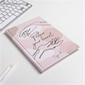 Ежедневник в твердой обложке Follow your heart А5, 80 листов 5349246 - фото 16881175