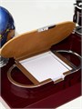 Набор настольный 5в1 с визитницей, красное дерево 5113944 - фото 16881683