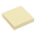 Блок с липким краем 51 мм х 51 мм, 100 листов, пастель, жёлтый 5491837 - фото 16884645