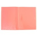 Папка с 60 вкладышами А4, 500 мкм, Calligrata, неон, оранжевая 6580823 - фото 16885583