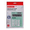Калькулятор настольный 12-разр BRAUBERG ULTRA PASTEL-12-LG, дв.пит, МЯТНЫЙ 250504 7040542 - фото 16886052
