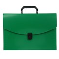 Папка-портфель А4 Calligrata, 13 отделений, 700 мкм, до 300 листов, зелёная 5545360 - фото 16886248