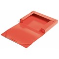 Папка-короб на резинке А4, 700 мкм, корешок 40 мм, Calligrata, пластик, красная, до 300 листов 6926785 - фото 16886274
