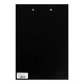 Планшет с зажимом А4, 2 мм, Calligrata прочный, картон/бумвинил, черный (клипборд) 7121649 - фото 16886873