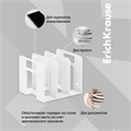 Лоток-сортер для бумаг вертикальный, 3 отделения, ErichKrause Techno Classic, белый 7576381 - фото 16888567