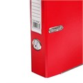 Папка-регистратор А4, 50 мм, Calligrata , полипропилен, металлическая окантовка, карман на корешок, собранная, красная 7610788 - фото 16888841