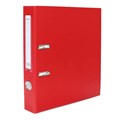 Папка-регистратор А4, 50 мм, Calligrata , полипропилен, металлическая окантовка, карман на корешок, собранная, красная 7610788 - фото 16888848