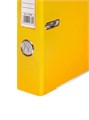 Папка-регистратор А4, 50 мм, Calligrata, полипропилен, металлическая окантовка, карман на корешок, собранная, жёлтая 7610789 - фото 16888854