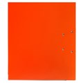 Папка-регистратор А4, 50 мм, Calligrata, полипропилен, металлическая окантовка, карман на корешок, собранная, оранжевая 7610790 - фото 16888868