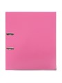 Папка-регистратор А4, 50 мм, Calligrata, полипропилен, металлическая окантовка, карман на корешок, собранная, розовая 7610796 - фото 16888914