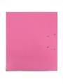 Папка-регистратор А4, 50 мм, Calligrata, полипропилен, металлическая окантовка, карман на корешок, собранная, розовая 7610796 - фото 16888918